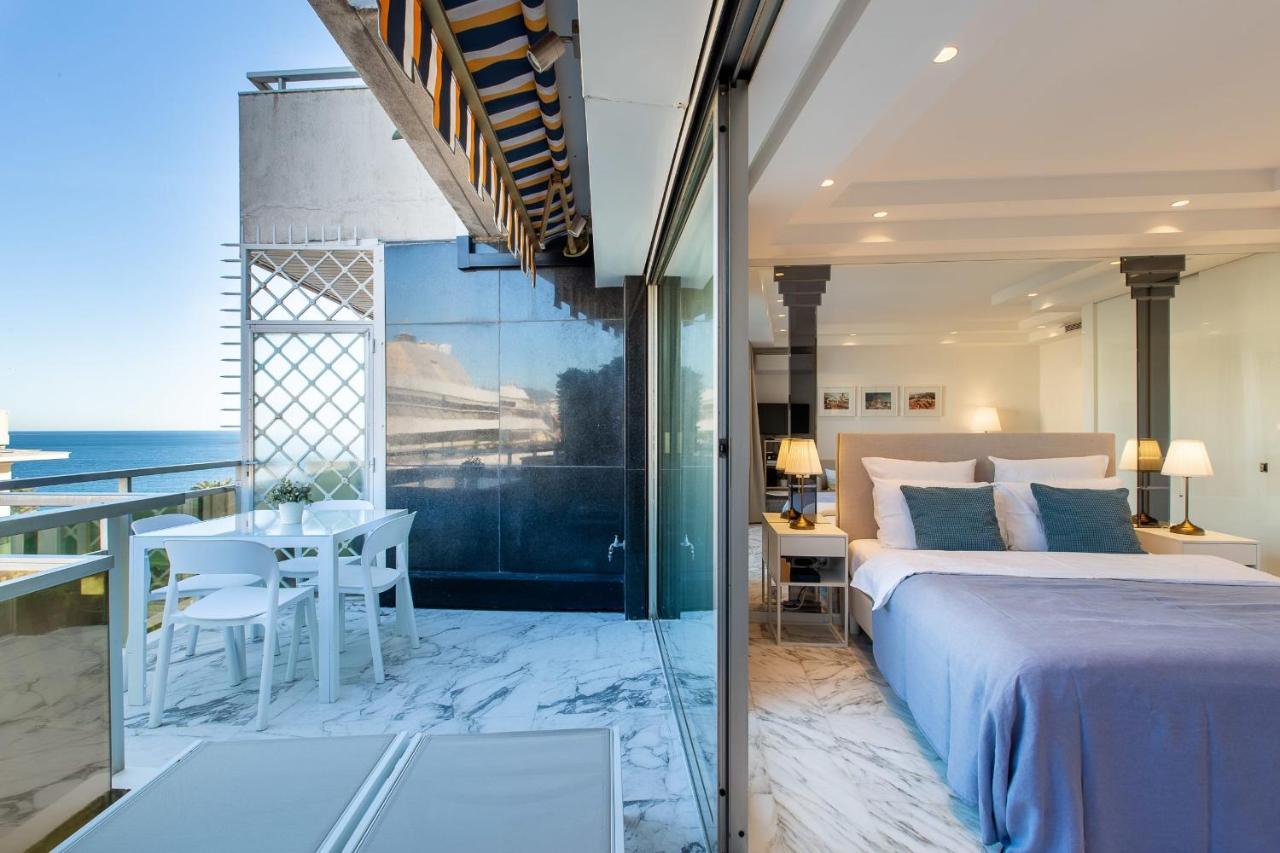 Ferienwohnung Royal Promenade Pool Terrace With Sea View Nizza Exterior foto