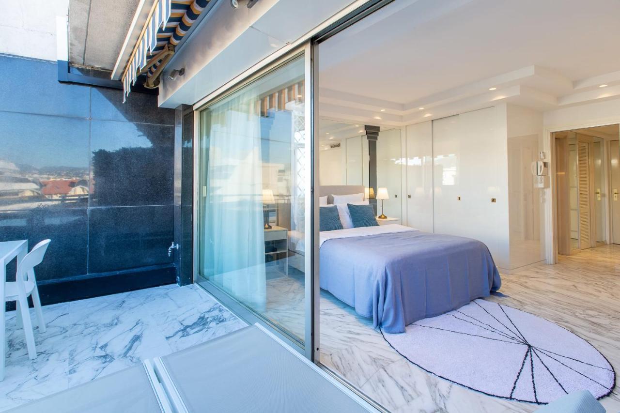 Ferienwohnung Royal Promenade Pool Terrace With Sea View Nizza Exterior foto
