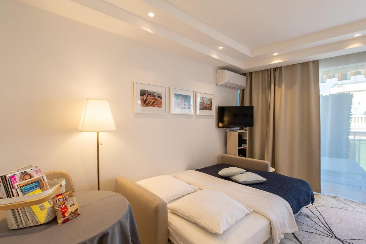 Ferienwohnung Royal Promenade Pool Terrace With Sea View Nizza Exterior foto