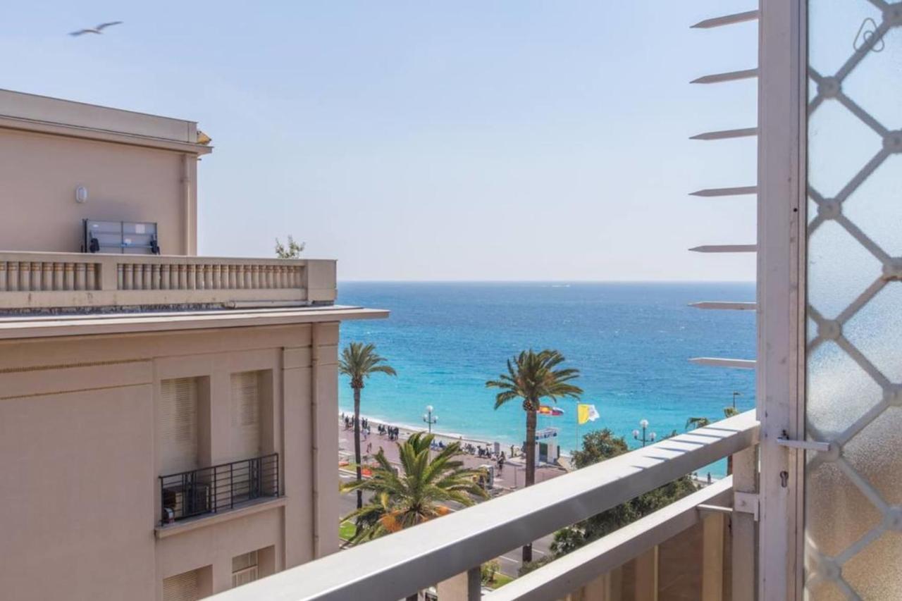 Ferienwohnung Royal Promenade Pool Terrace With Sea View Nizza Exterior foto
